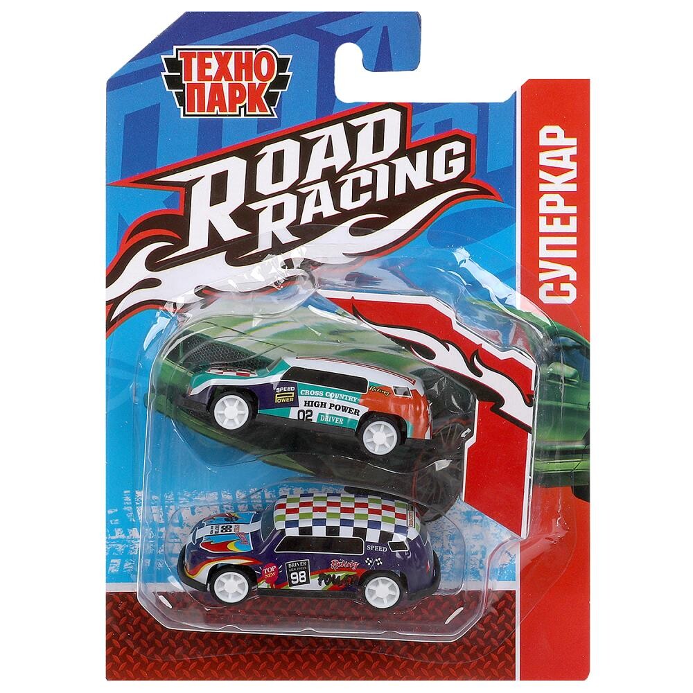 

Машина металлическая Технопарк RR-SET-0161-R