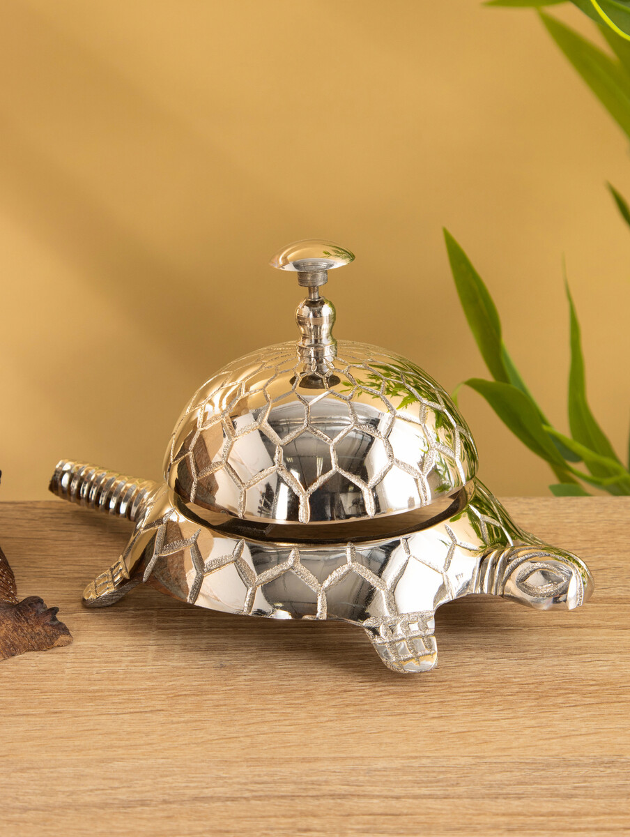 

Звонок настольный, Хромированный