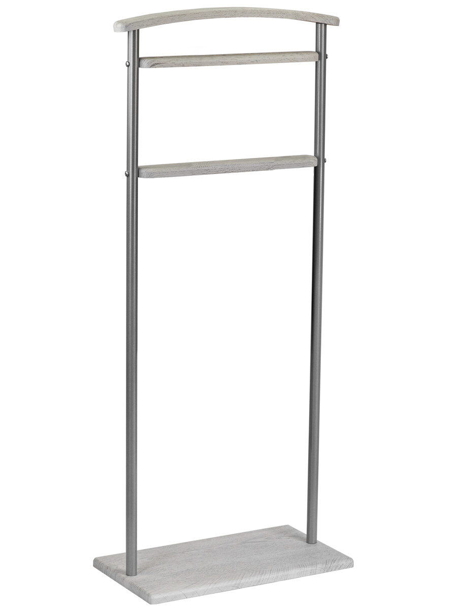 

Вешалка костюмная Верис 5 металлик/дуб дымчатый