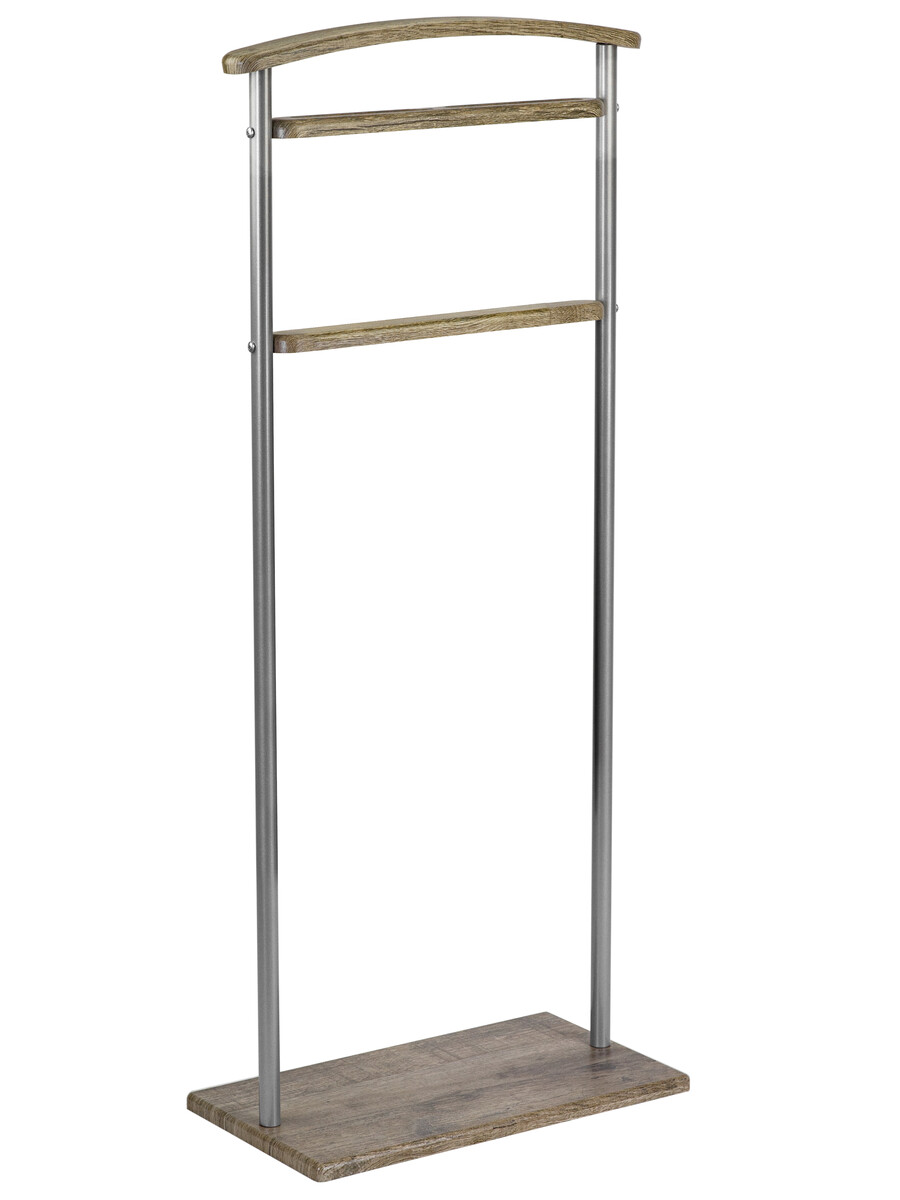 

Вешалка костюмная Верис 5 металлик/дуб крымский состаренный