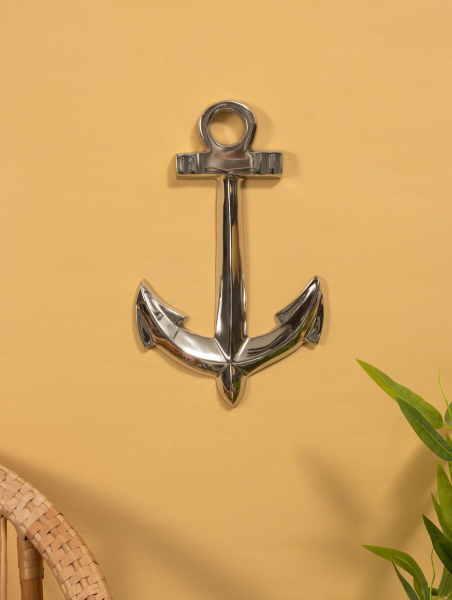 

Якорь, 31×19.5×1.5 см, алюминий, Серебристый