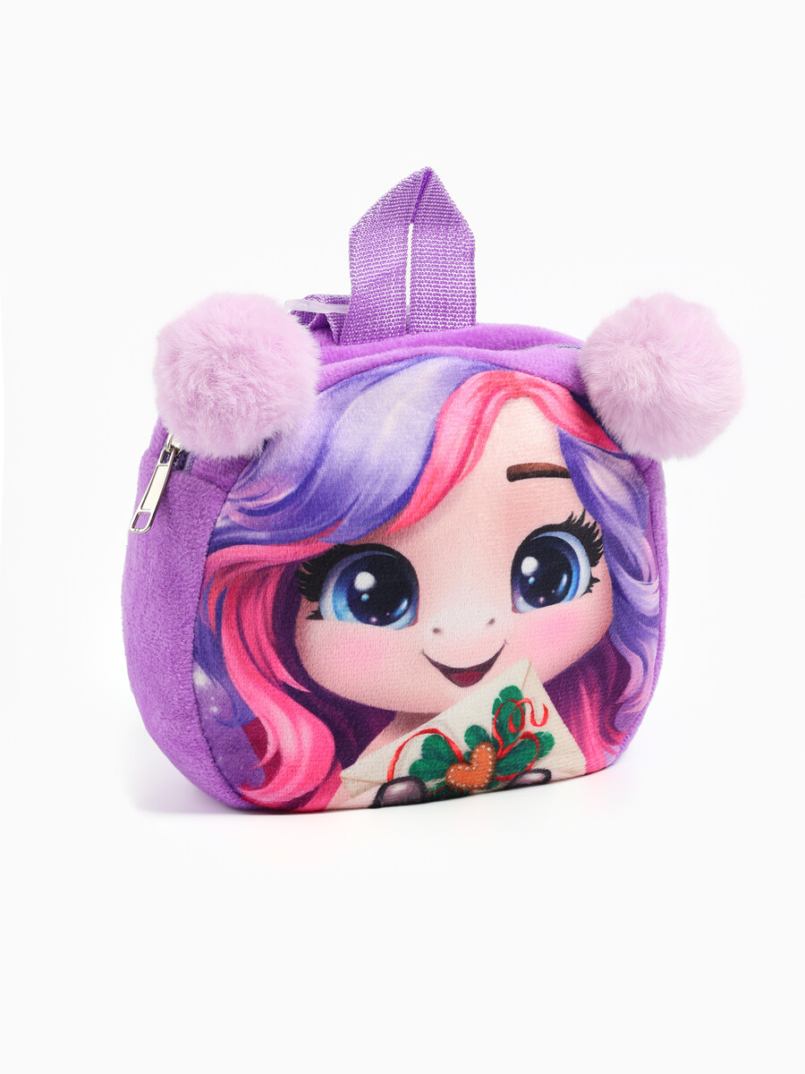 

Рюкзак детский новогодний, Сиреневый