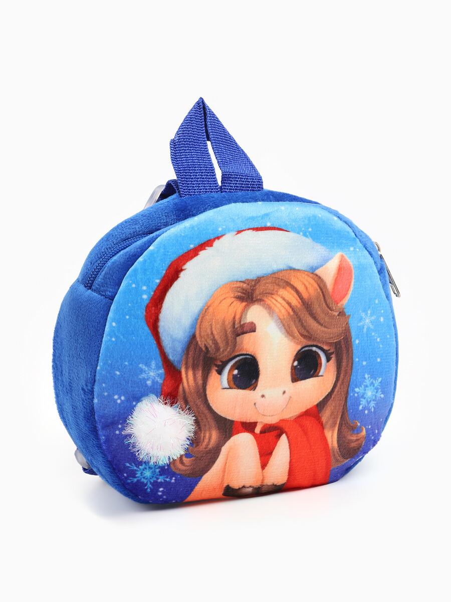 

Рюкзак детский новогодний, Синий