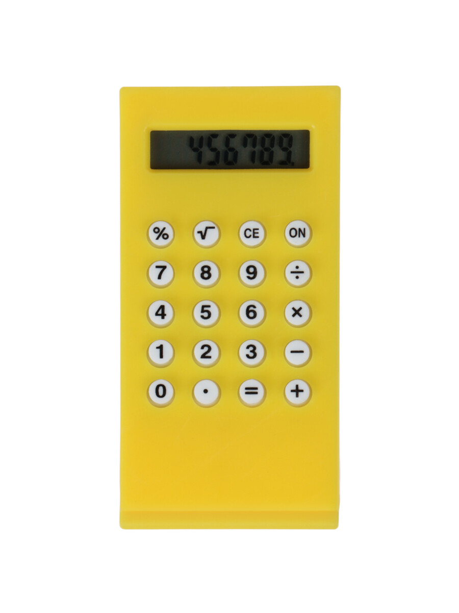 

Калькулятор настольный, 8-ми разрядный. цвет серебряный с черными боками и со стразами, Желтый