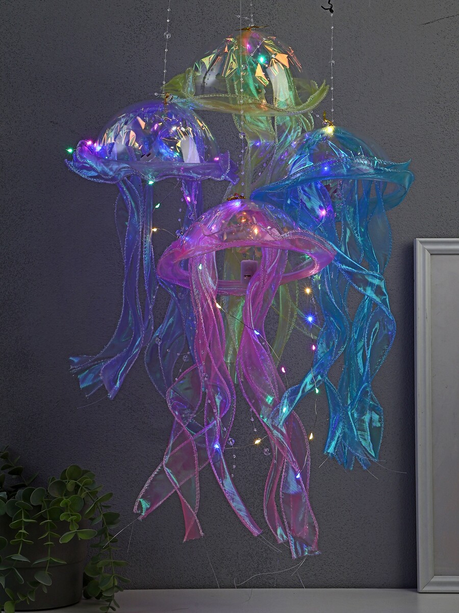 

Набор фигурок светящихся, Сиреневый;голубой;желтый;розовый