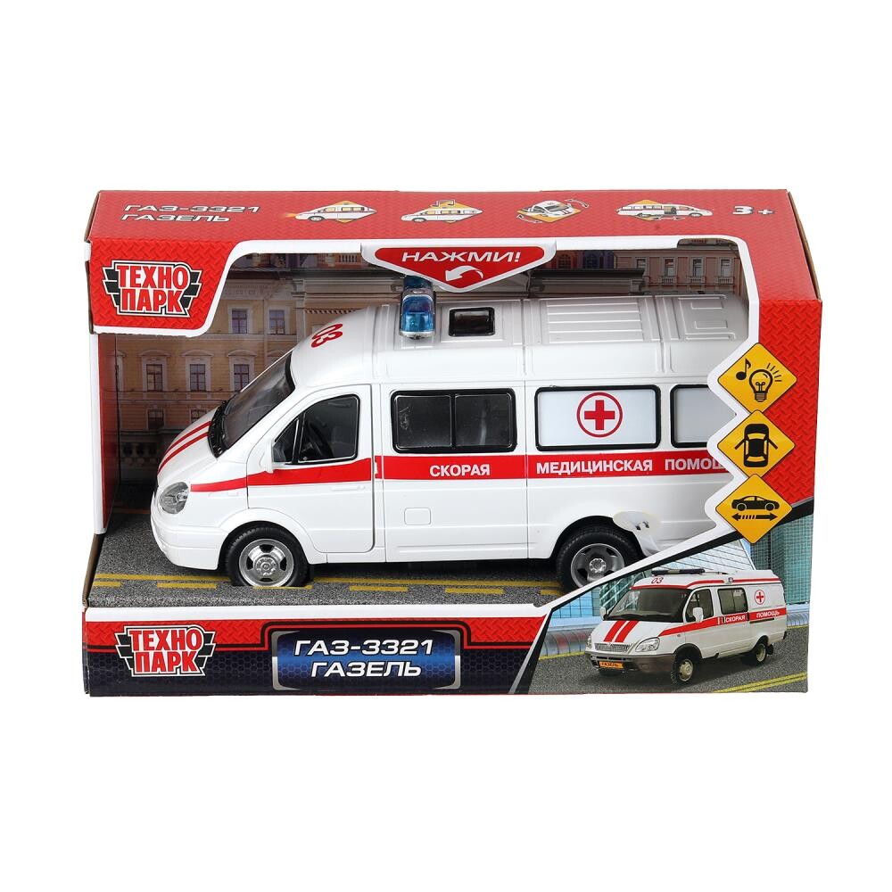 

Машина на батарейках Группа ГАЗ, Технопарк A071-H11021-J006