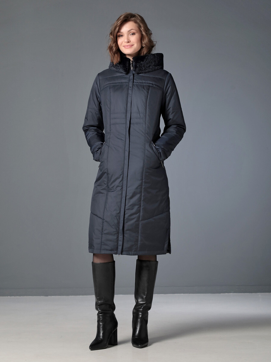 

Пальто, Синий;т.синий