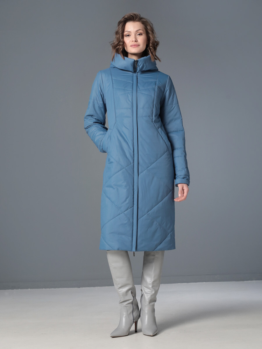 

Пальто, Синий;серо-синий