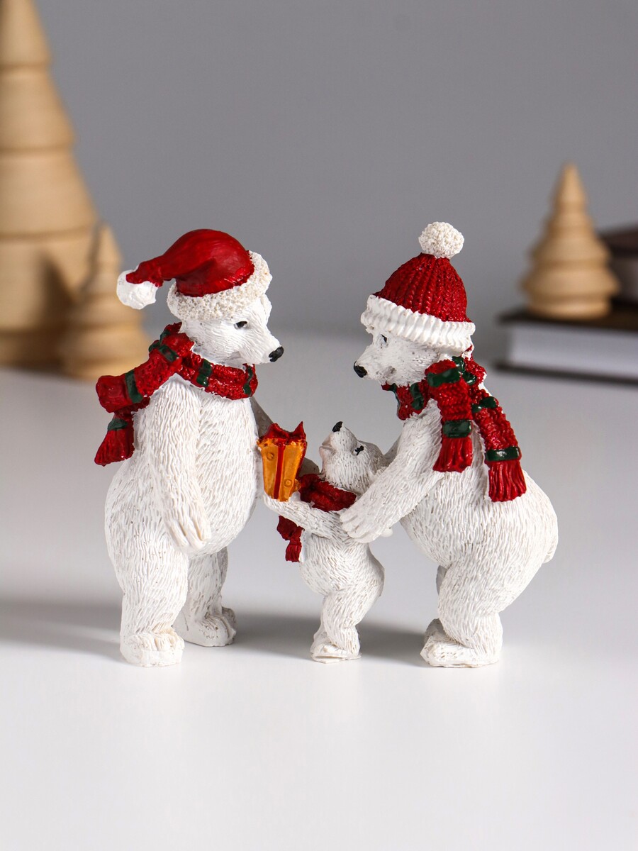 

Фигурка полистоун, Разноцветный;белый