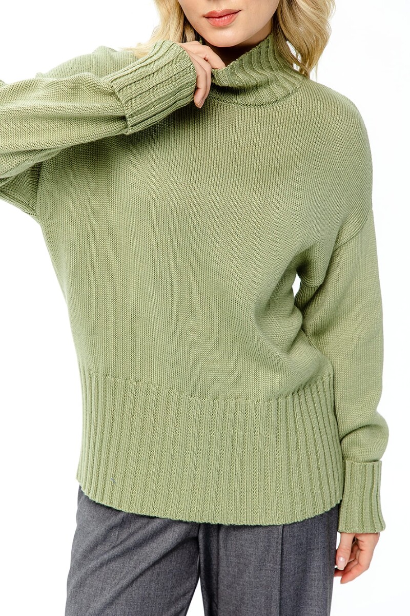 

Свитер, Зеленый;светло-оливковый