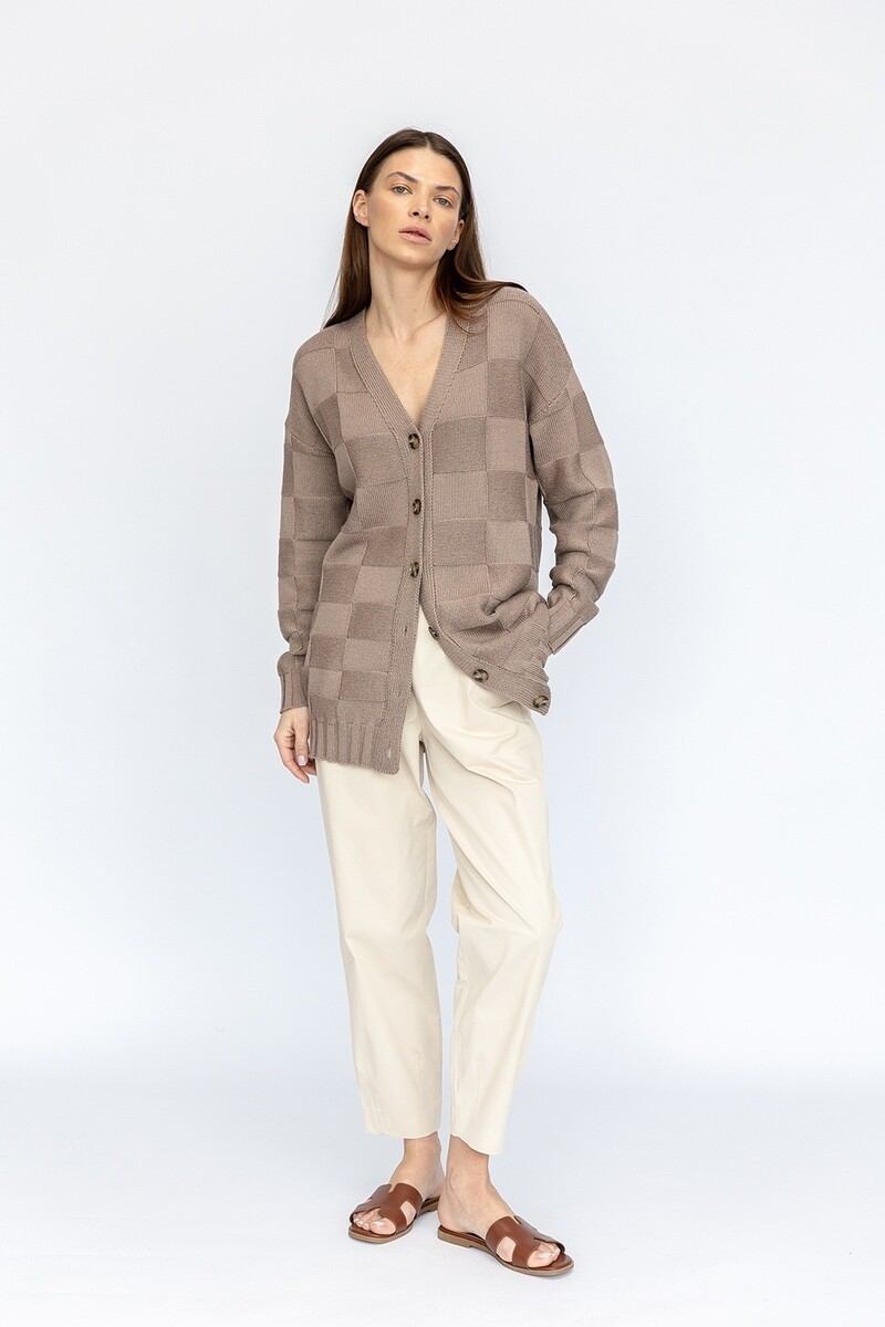 

Кардиган, Коричневый;розово-коричневый