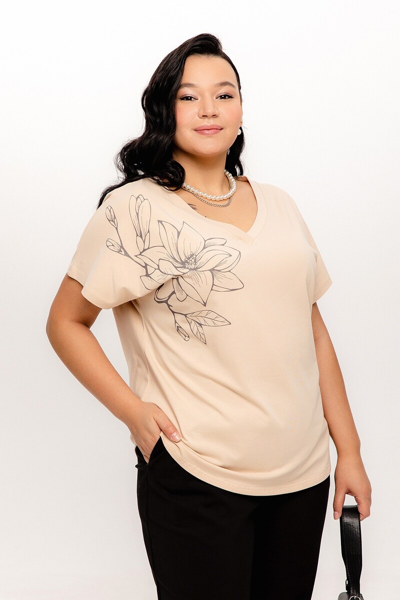 

Джемпер, Бежевый;крем-брюле