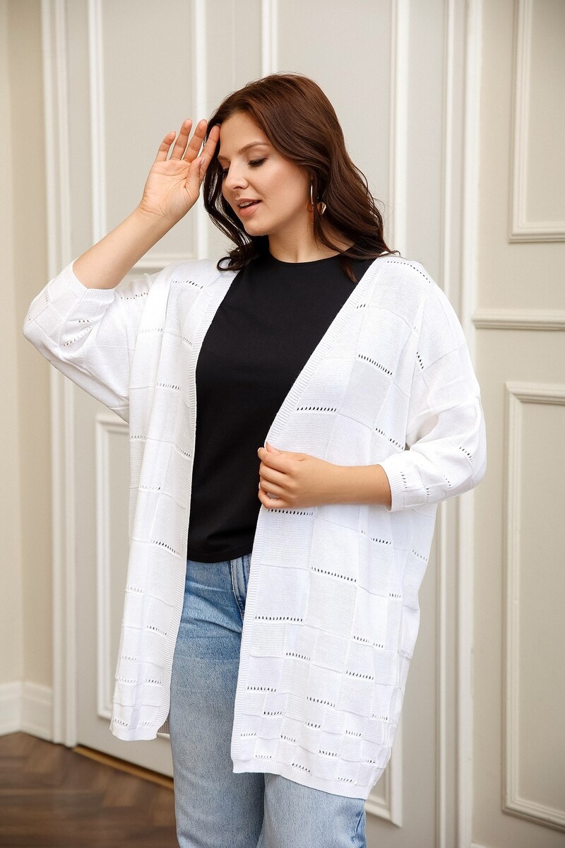 

Кардиган, Белый