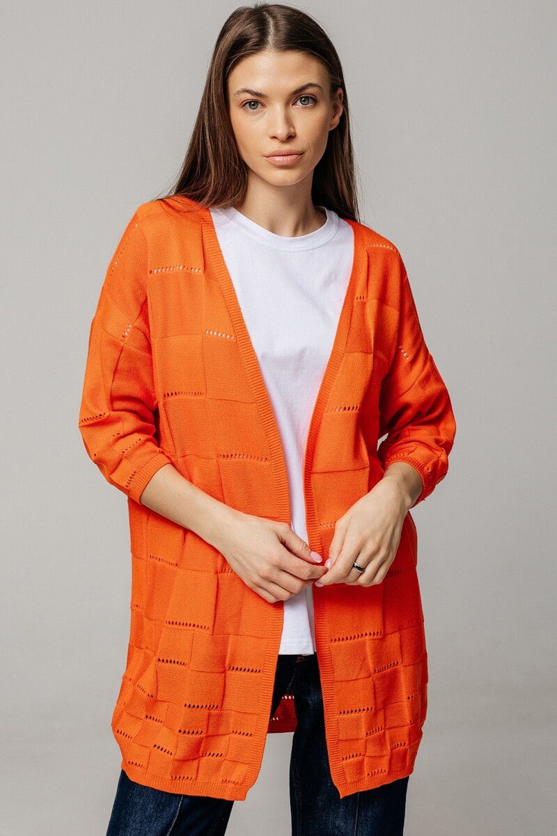 

Кардиган, Оранжевый;ярко-оранжевый