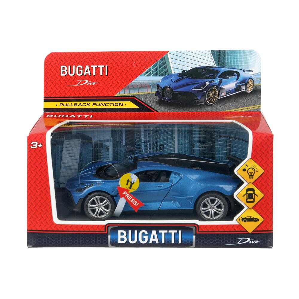 

Машина металлическая с функциями "свет" или "звук" Технопарк 2301C0047-R