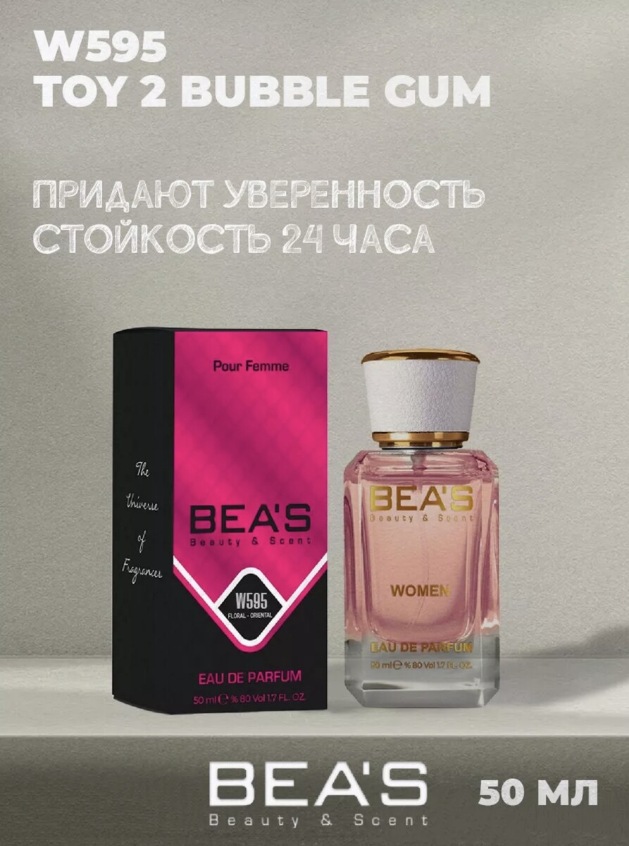 

Парфюмерная вода BEA’S 50 ml Мишка бабл гам Toy 2 Bubble Gum W595