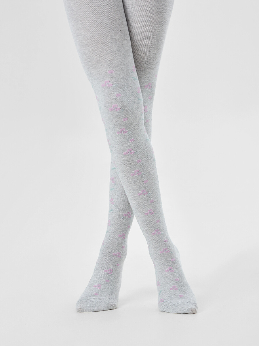 

Колготки детские, Розовый;серый;св.серый меланж
