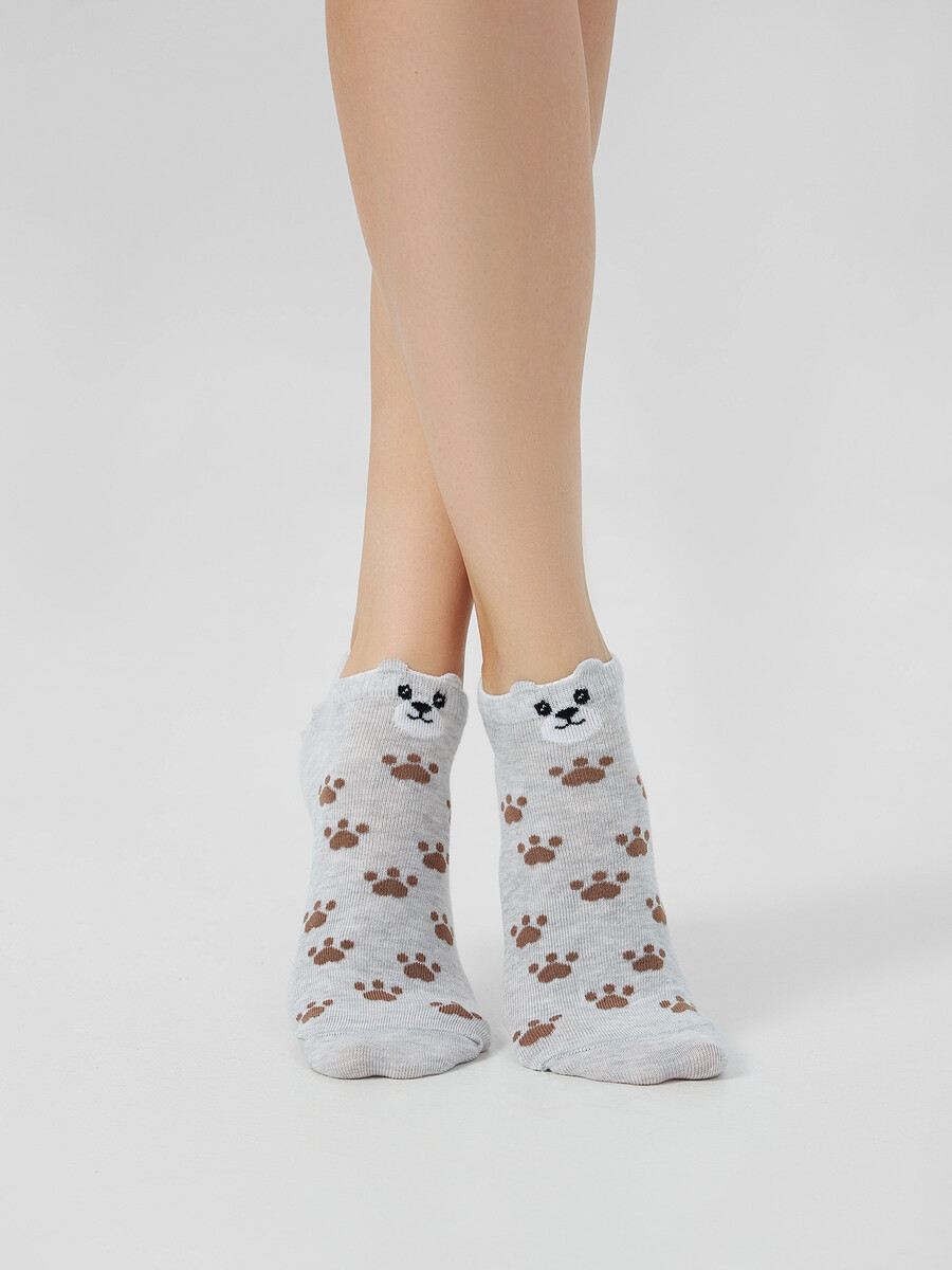 

Носки детские, Серый;св.серый меланж