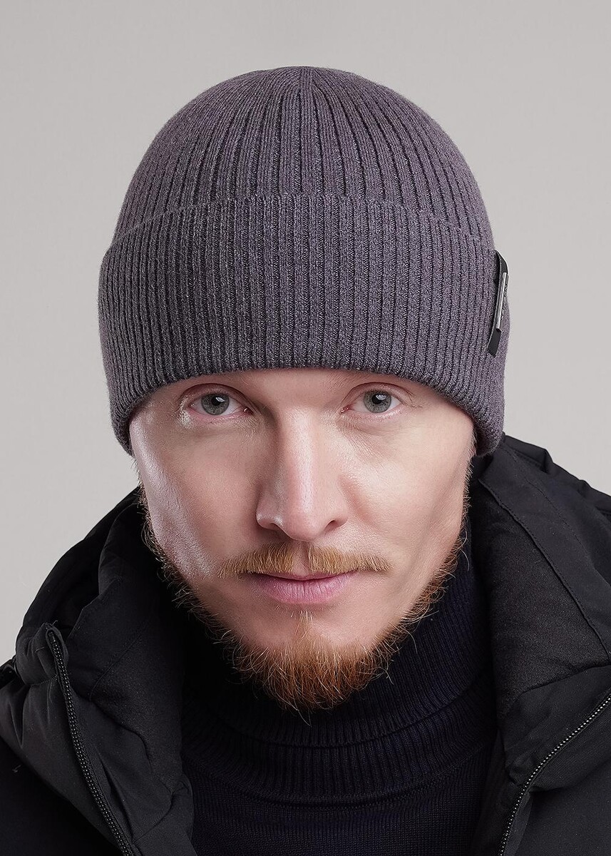 

Шапка, Серый;т.серый