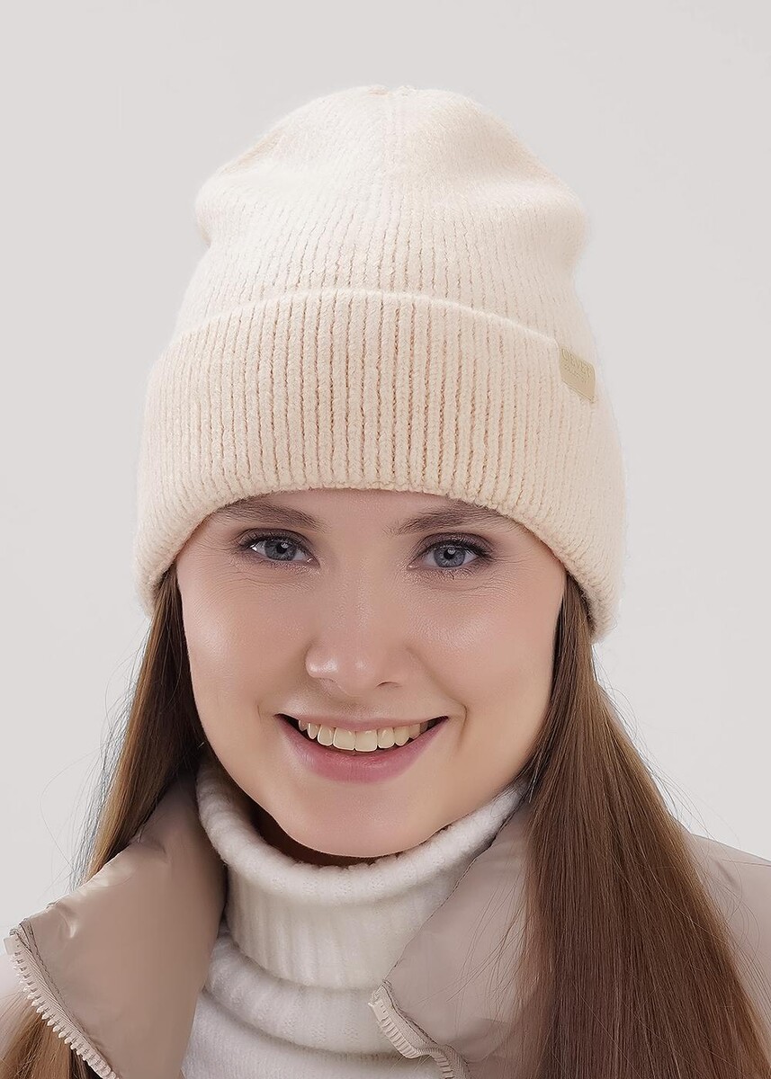 

Шапка, Бежевый;св.бежевый