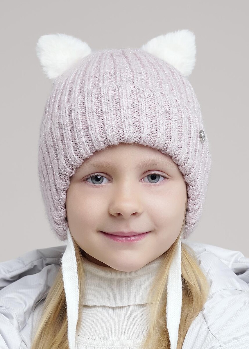 

Шапка, Розовый;св.розовый