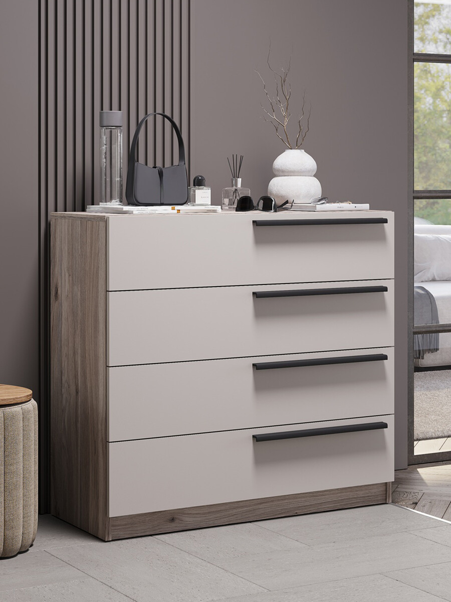 

Комод напольный, Бежевый;коричневый