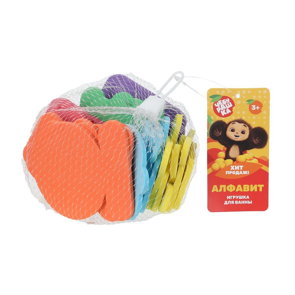 

Набор для ванны Чебурашка, КАПИТОШКА SWL-AZBUKA02