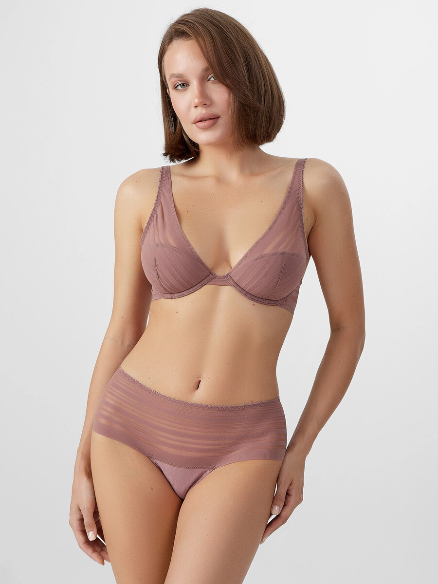 

Трусы женские, Бежевый;кофе