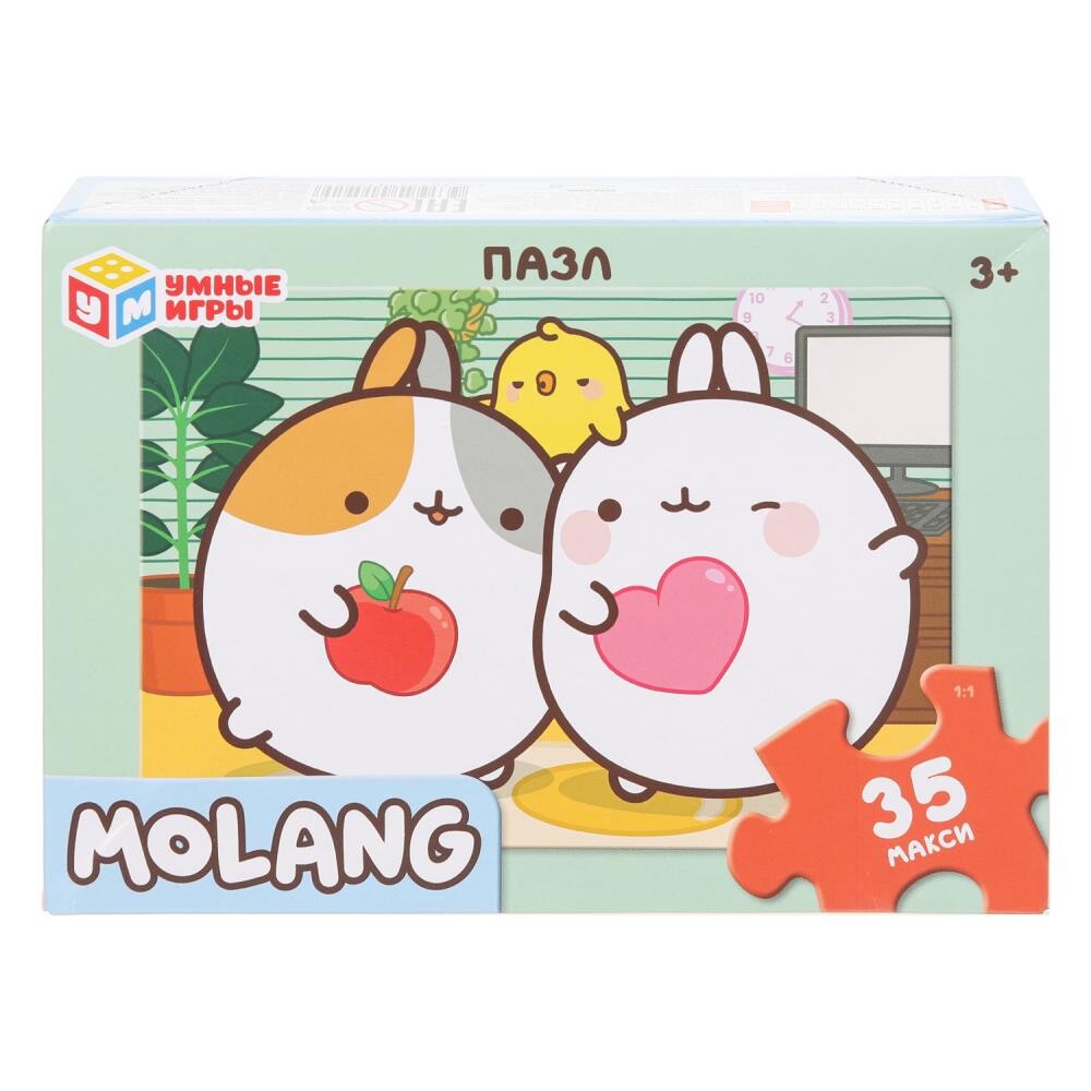 

Пазл настольный Molang, Умные игры 4630395015929