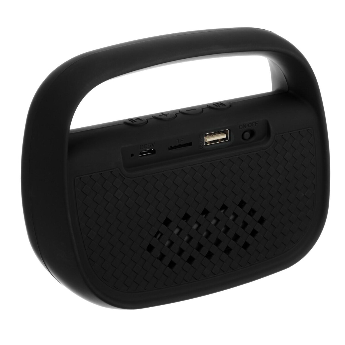 

Портативная колонка luazon lab-78, 10 вт, 600 мач, usb, fm, microsd, черная, Черный