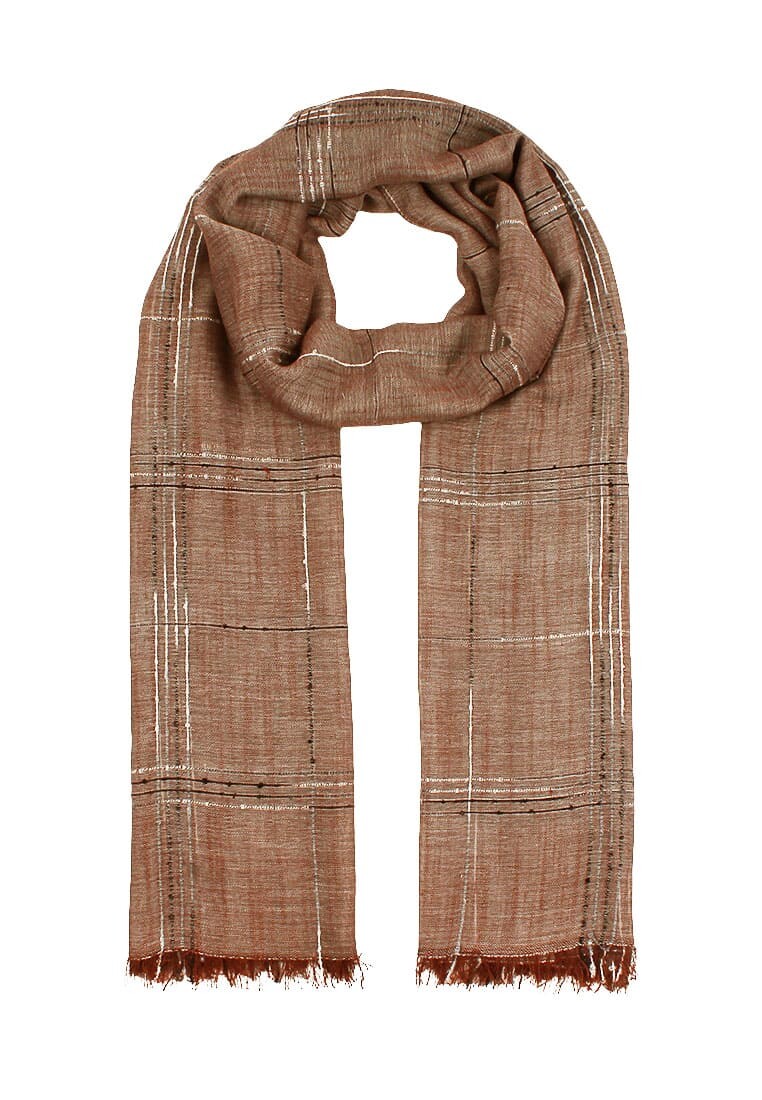 

Палантин, Коричневый;светло-коричневый