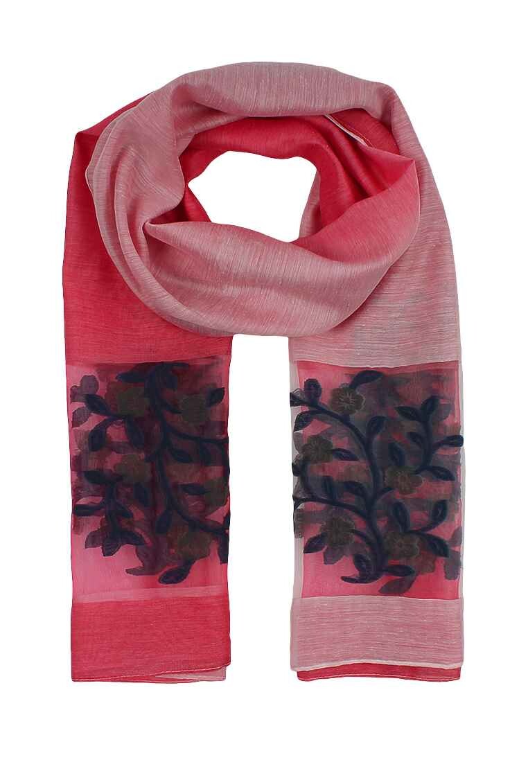 

Палантин, Розовый;красный