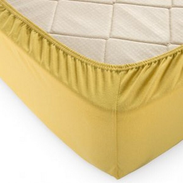 

Простыня трикотажная 140х200х20, Желтый