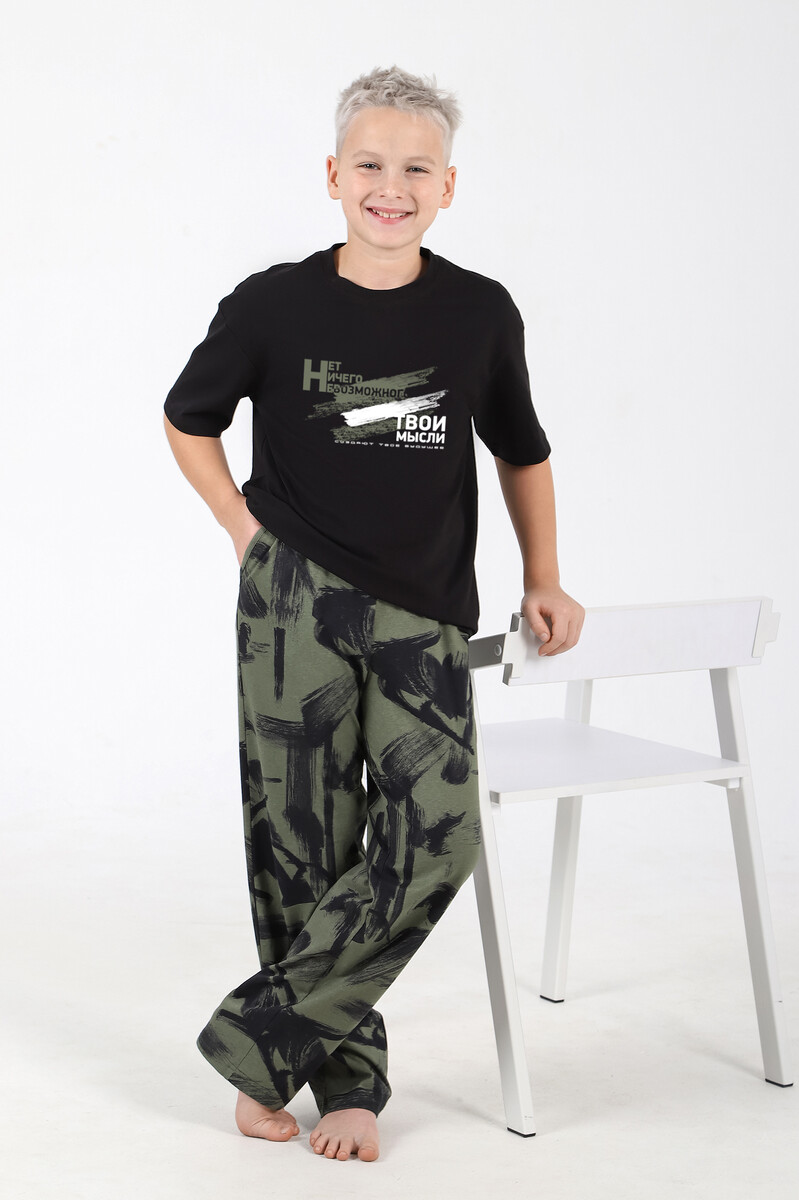 

Костюм, Зеленый;черный;чёрный