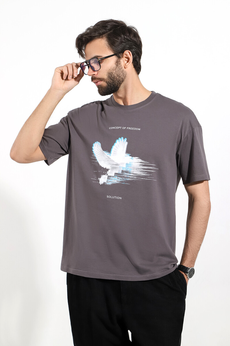 

Фуфайка футболка, Серый;графитовый