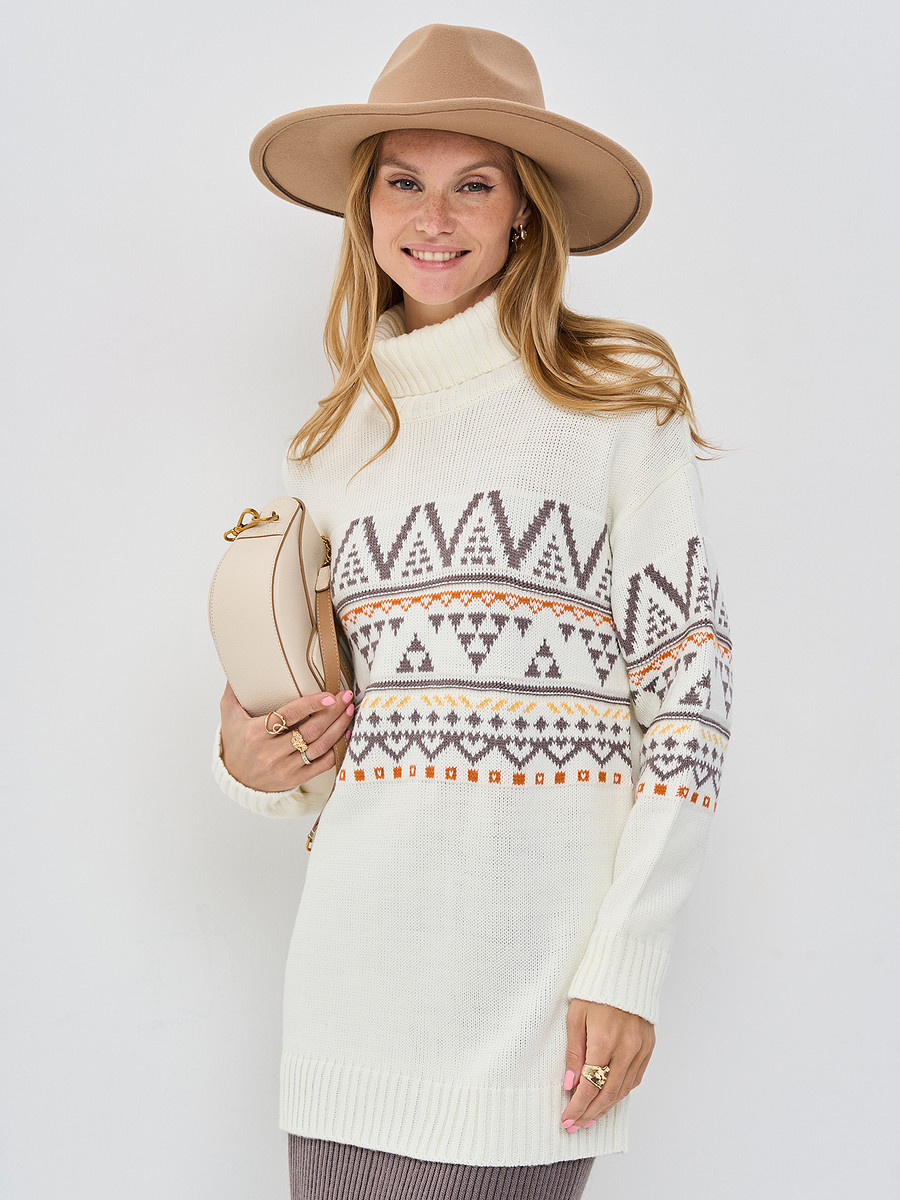 

Туника, Бежевый;молоко/теплый серо-коричневый/абрикосовый пунш