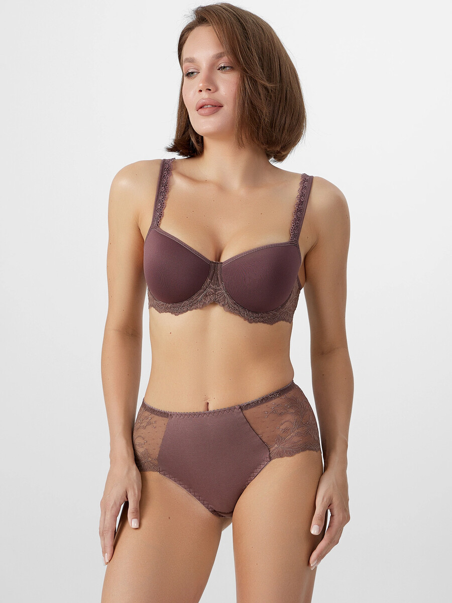 

Трусы макси женские коричневые, Бежевый;ирландский кофе1