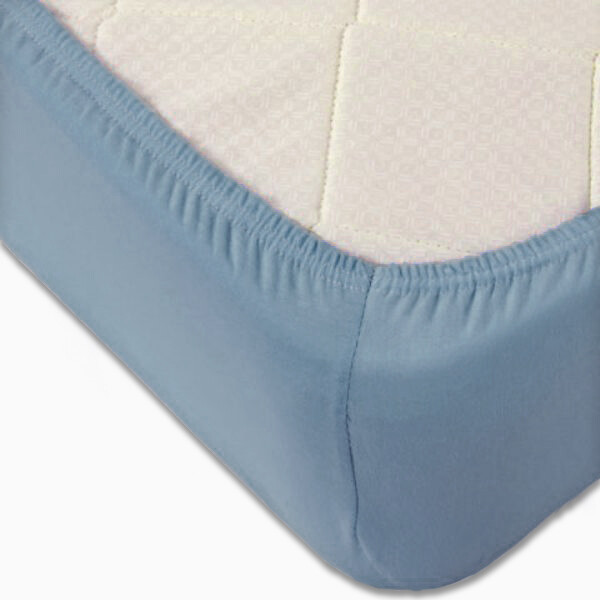 

Простыня трикотажная 160х200х20, Голубой