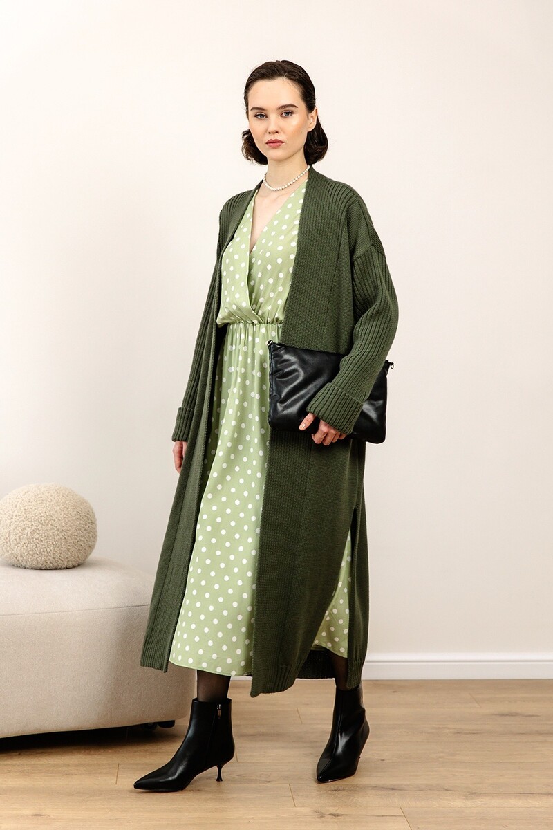 

Кардиган, Хаки;оливковый