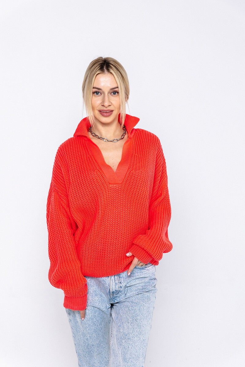 

Джемпер, Красный;малиново-розовый