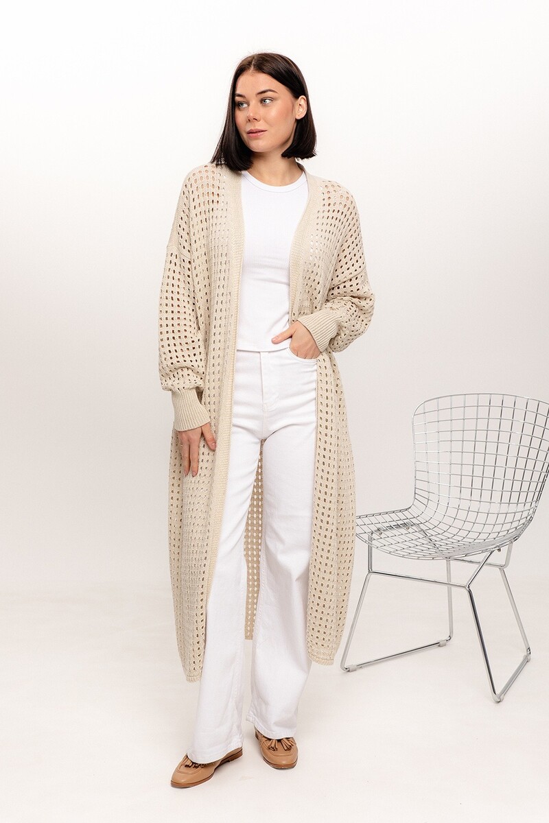 

Кардиган, Бежевый;светло-бежевый