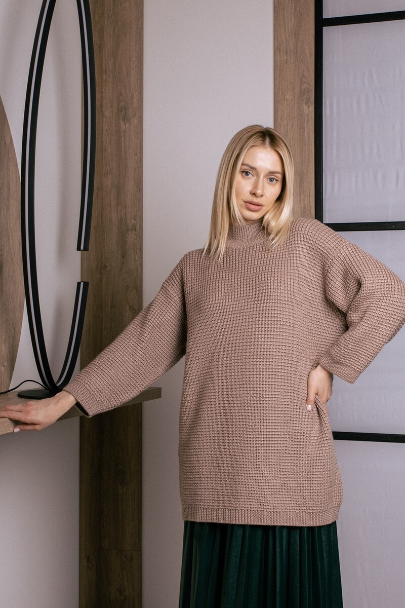 

Джемпер, Коричневый;розово-коричневый