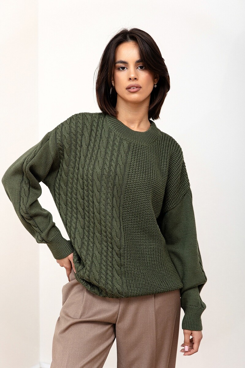 

Джемпер, Зеленый;оливковый