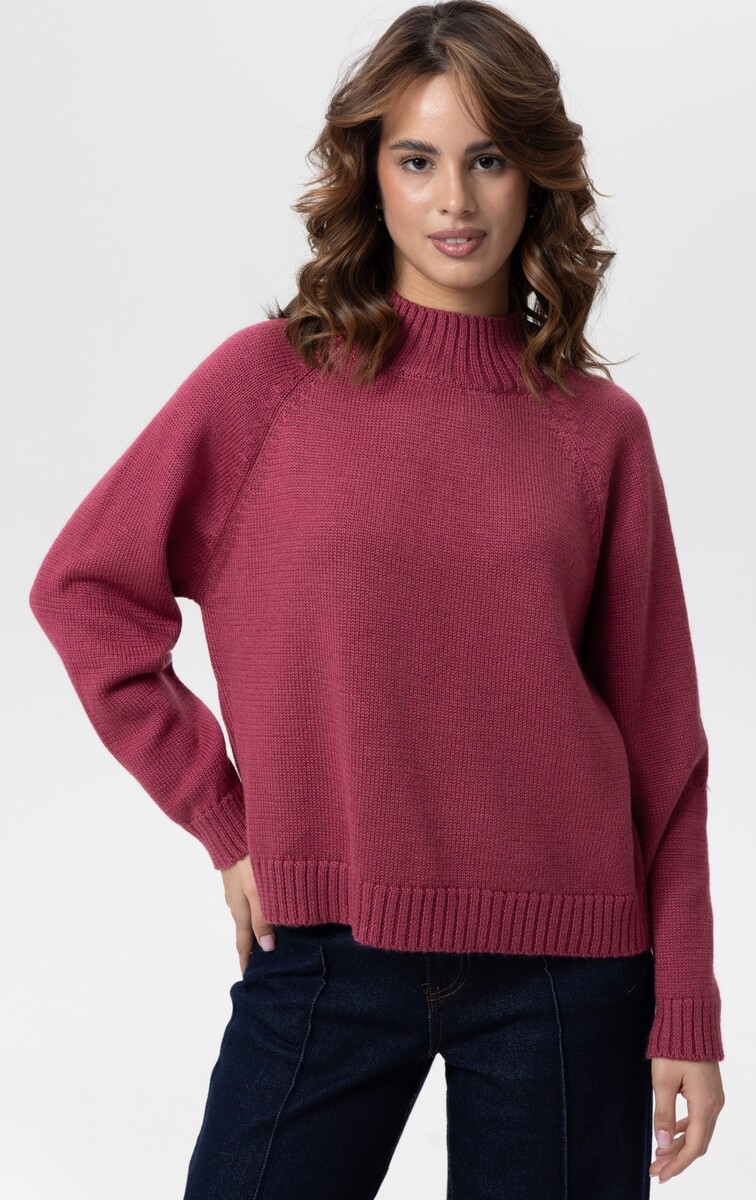 

Джемпер, Фиолетовый;брусничный