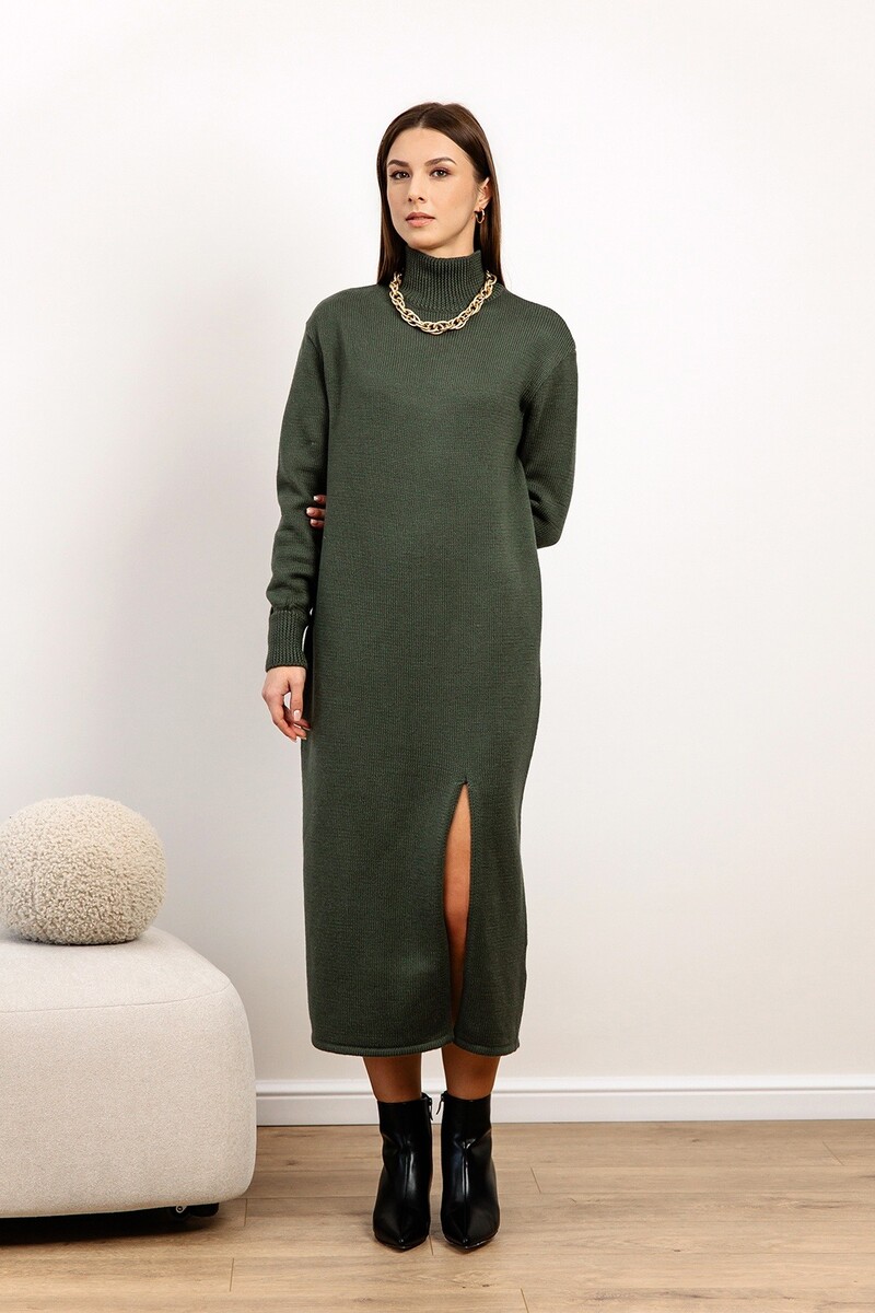 

Платье, Хаки;оливковый