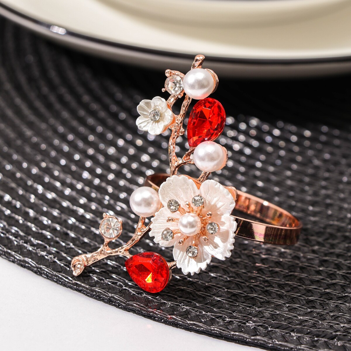 

Кольцо для салфетки, Золотистый