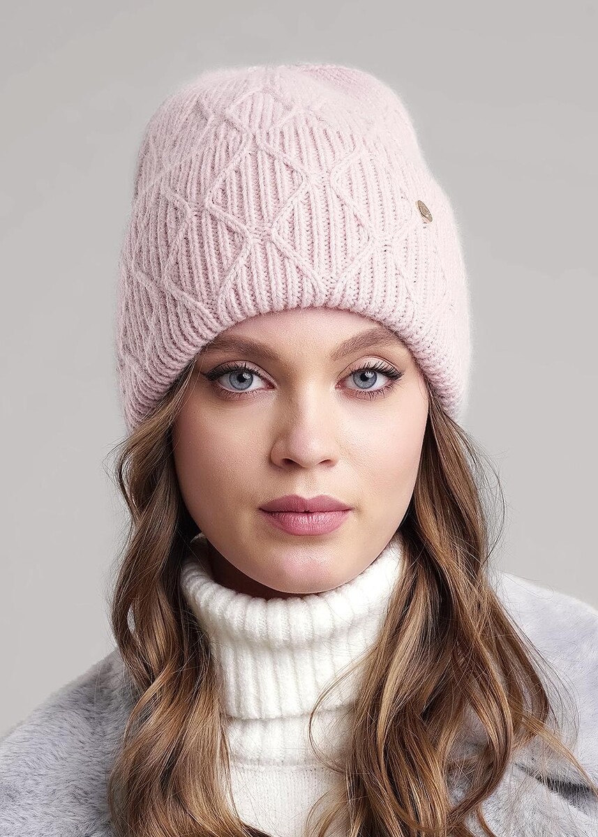 

Шапка, Розовый;св.розовый