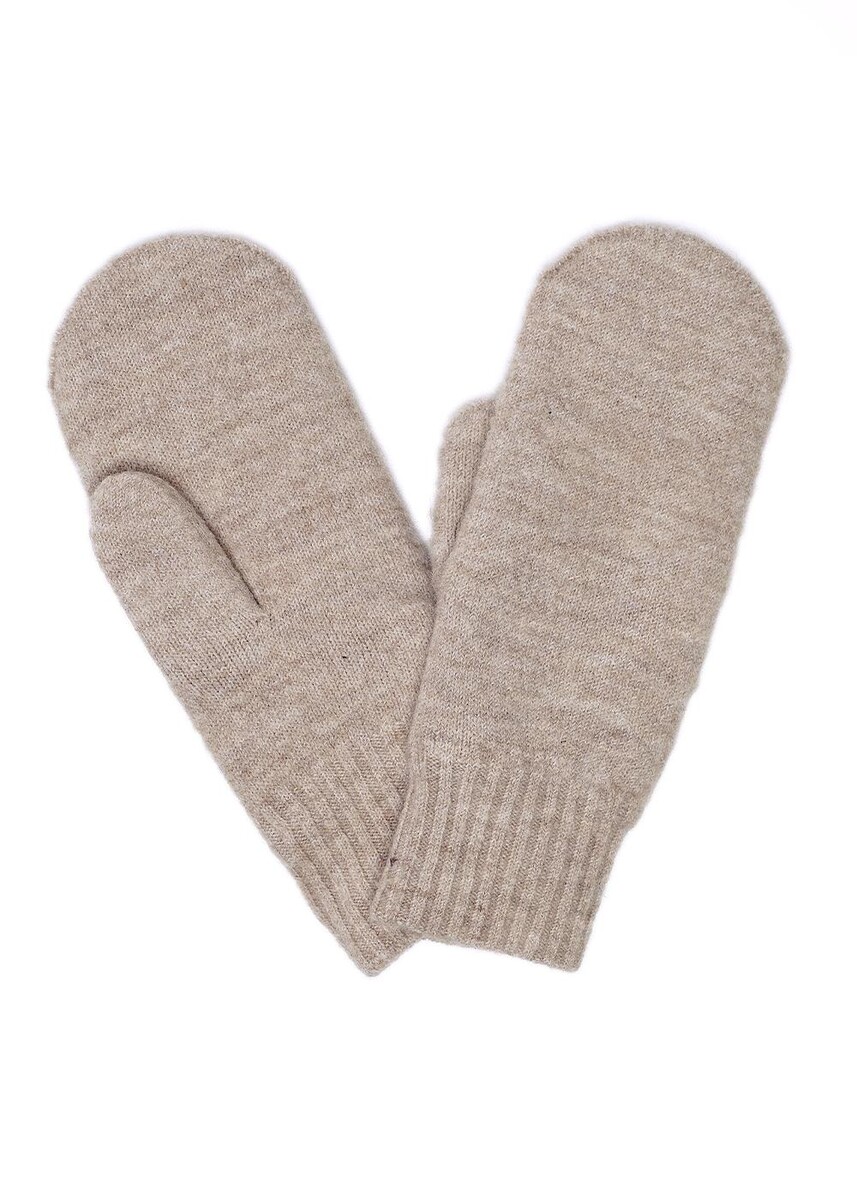 

Перчатки варежки, Бежевый