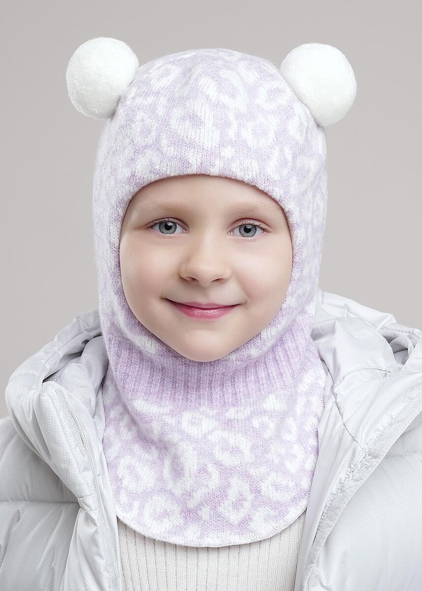 

Шлем, Св.сиреневый/молочный