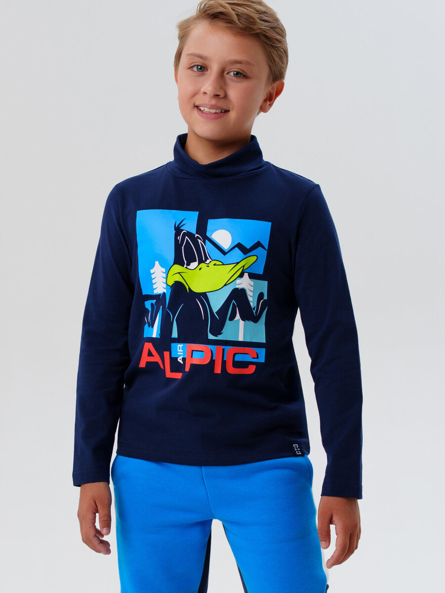 

Водолазка трикотажная, Синий;ярко-синий